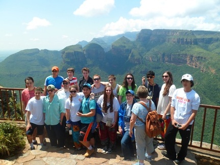 International Students at Three Rondavels Panorama Route-4393